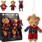 BEAR HANGDECO 14CM 4ASS DESIGN 460330