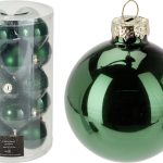 XMAS BALL 60MM S20 DARK GREEN