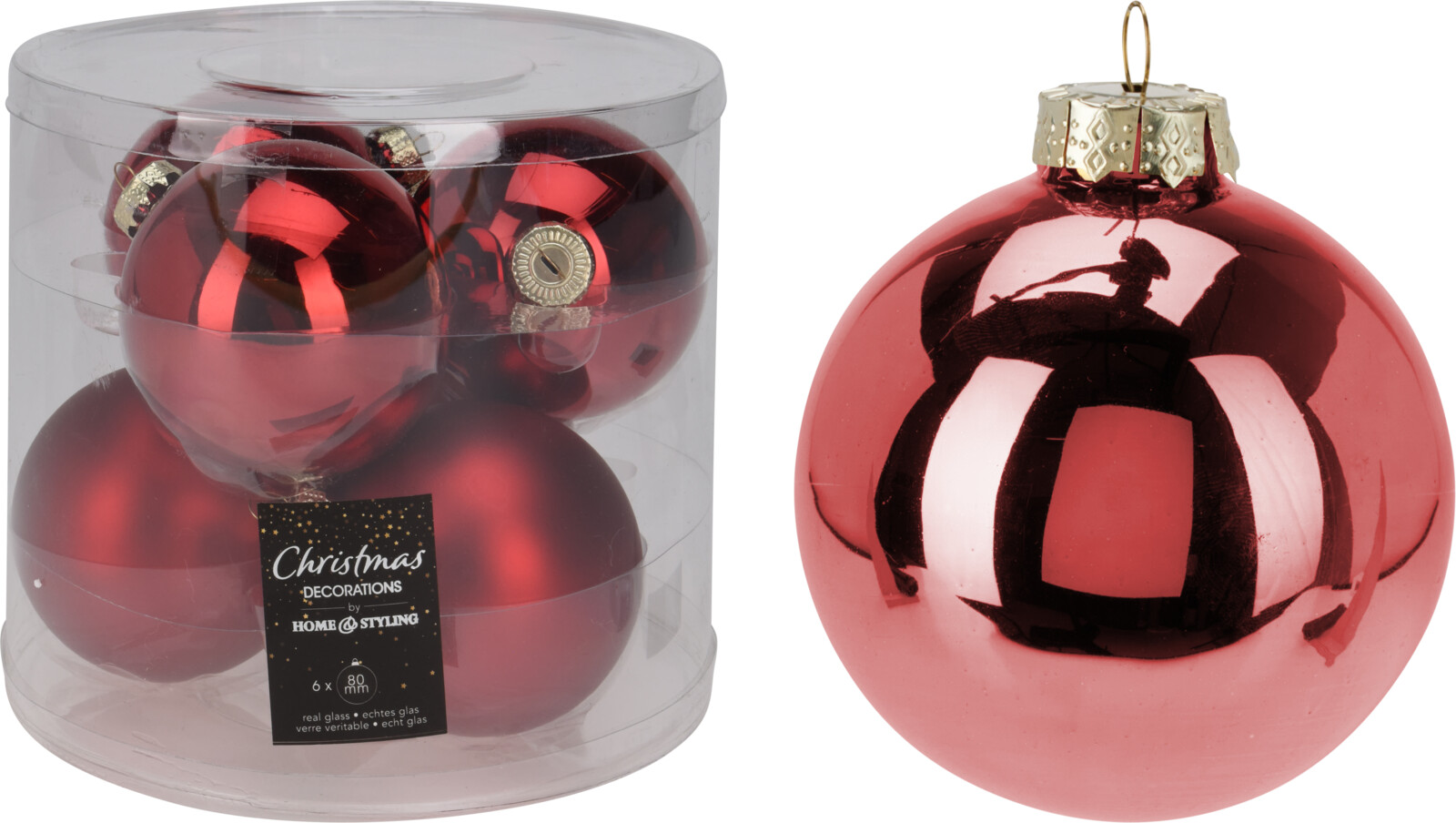 755_ARB104520_COMPOSITION_001_-2.jpg XMAS BALL 80MM S6 RED – תמונה 1