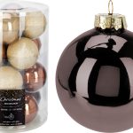 XMASS BALL 80MM S16 AMBER