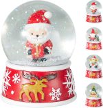 WATERBALL 65MM XMAS 4ASS