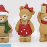 BEAR 4X3X9CM 3ASS DESIGNS 001320