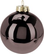 ⁦XMASS BALL 80MM S16 AMBER⁩ – תמונה ⁦2⁩
