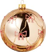 ⁦XMAS BALL GLASS 100MM 6ASS⁩ – תמונה ⁦2⁩