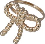 ⁦NAPKIN RING SET 4PCS GOLD⁩ – תמונה ⁦5⁩