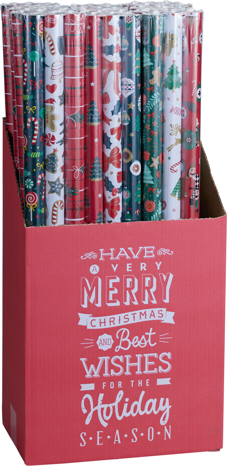 877_PPN104500_ASSORTED_001_-2.jpg GIFT WRAPPING PAPER 3 PACK 3AS – תמונה 1