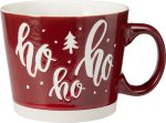 MUG STONEWARE 550ML 4ASS XMAS