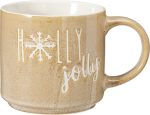 ⁦MUG STONEWARE 400ML 4ASS XMAS⁩ – תמונה ⁦4⁩