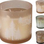 SCENTED CANDLE IN GLASS 10CM