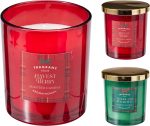 SCENTED CANDLE IN GLASS 10CM 000650