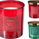 SCENTED CANDLE IN GLASS 10CM 000650