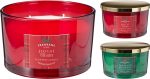 SCENTED CANDLE IN GLASS 13CM 000660