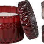 SCENTED CANDLE IN GLASS 9CM 001040